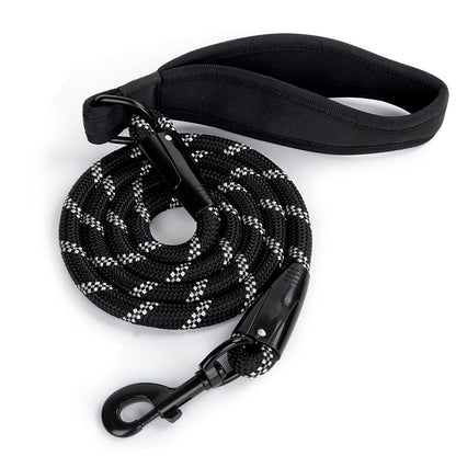 Reflective Nylon Dog Leash for Medium to Large Pets