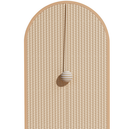 Cat Scratching Wall Board