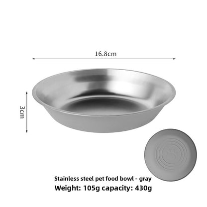Stainless Steel Dog and Cat Bowl