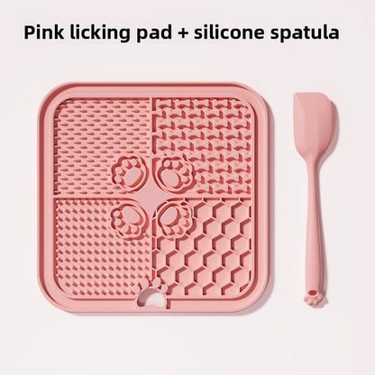 Silicone Dog Licking Pad Slow Feeder Toy