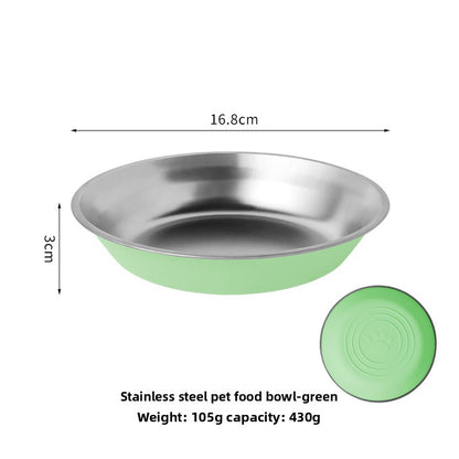 Stainless Steel Dog and Cat Bowl