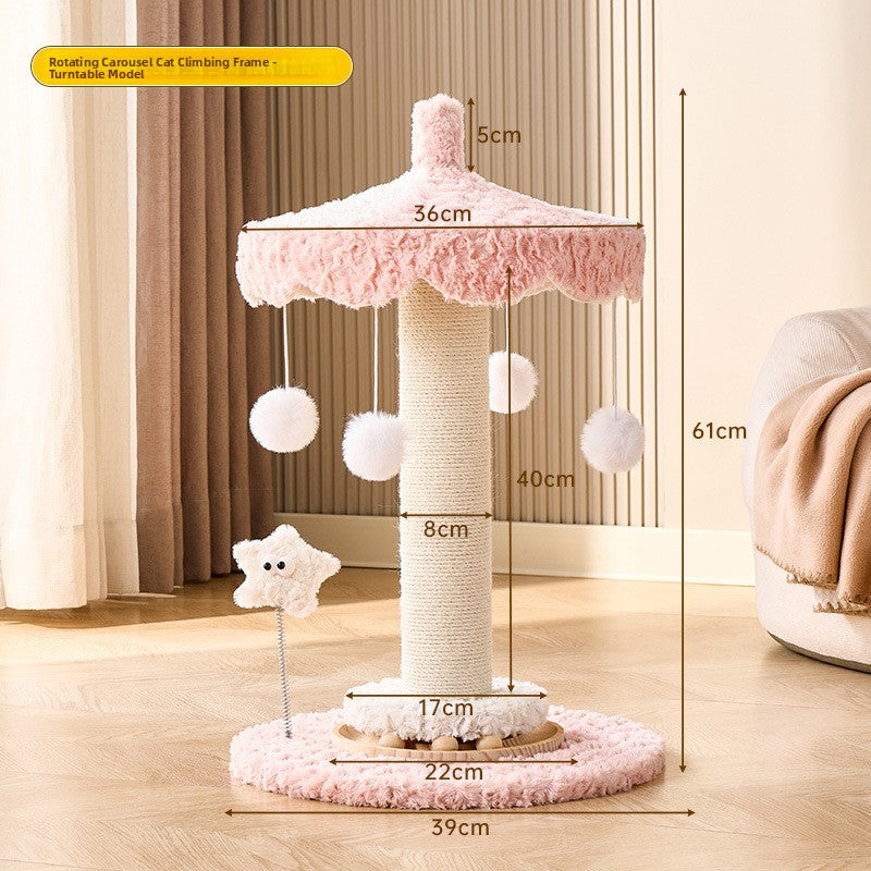 Carousel Cat Climbing Toy