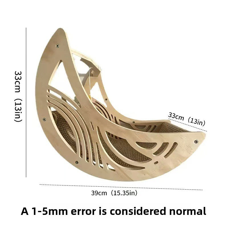 Wooden Wall Mounted Cat Climbing Frame