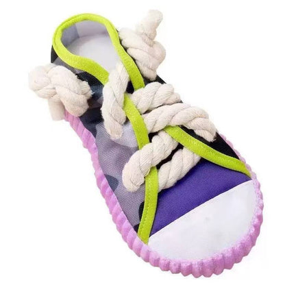 Dog Chew Squeaking Shoe