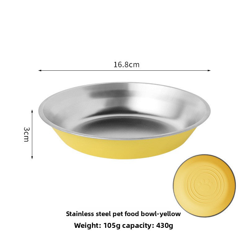 Stainless Steel Dog and Cat Bowl
