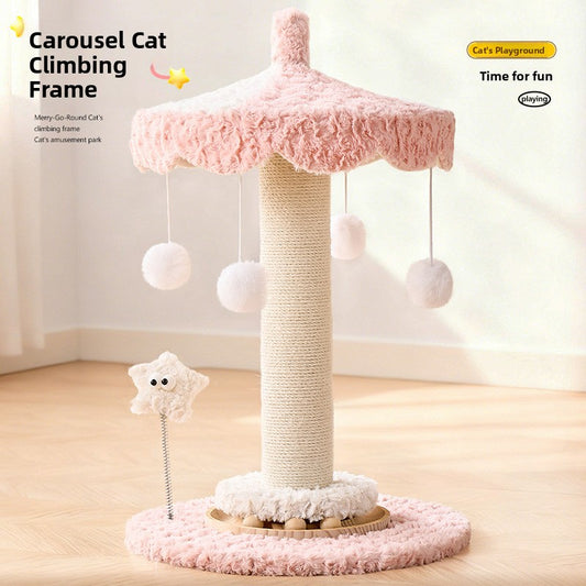 Carousel Cat Climbing Toy