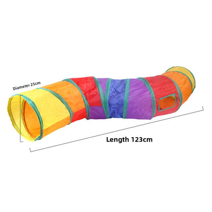 Interactive Cat Play Tunnel